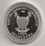 Cameroon 1000 francs CFA 2014