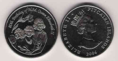 Pitcairn Island $ 1 2006
