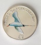 Diego Garcia Island 2 pounds 2017