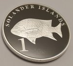 Solander Islands, 1 dollar 2019